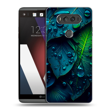 Пластиковый чехол на LG V20 с принтом Листья Пластиковый чехол на LG V20 с принтом Листья
