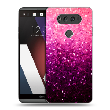 Пластиковый чехол на LG V20 с принтом Блестки Пластиковый чехол на LG V20 с принтом Блестки