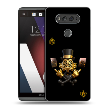 Пластиковый чехол на LG V20 с принтом Золотой скрудж макдак Пластиковый чехол на LG V20 с принтом Золотой скрудж макдак