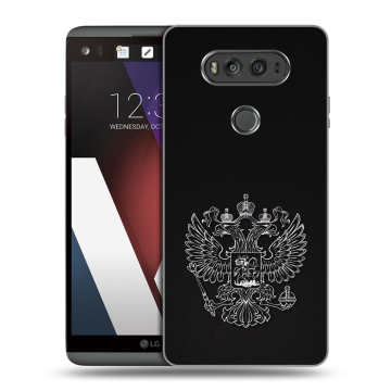 Пластиковый чехол на LG V20 с принтом Герб России Пластиковый чехол на LG V20 с принтом Герб России