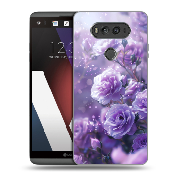 Пластиковый чехол на LG V20 с принтом Розы цветы Пластиковый чехол на LG V20 с принтом Розы цветы