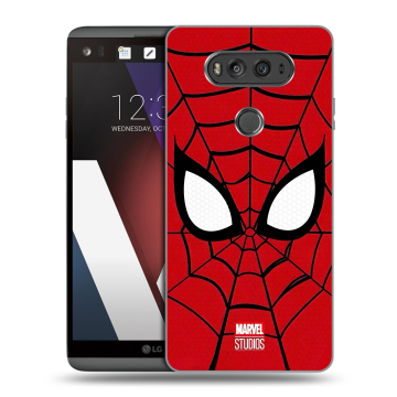 Пластиковый чехол на LG V20 с принтом человек паук spiderman Пластиковый чехол на LG V20 с принтом человек паук spiderman