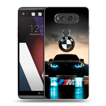 Пластиковый чехол на LG V20 с принтом БМВ BMW Пластиковый чехол на LG V20 с принтом БМВ BMW
