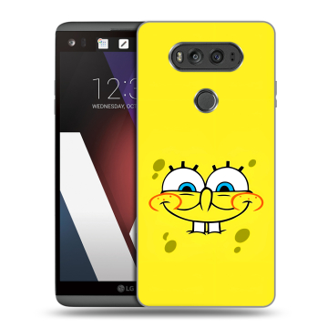 Пластиковый чехол на LG V20 с принтом спанчбоб спанч боб Пластиковый чехол на LG V20 с принтом спанчбоб спанч боб