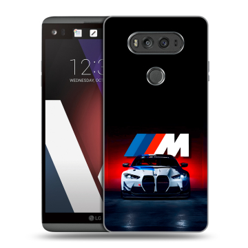 Пластиковый чехол на LG V20 с принтом БМВ BMW Пластиковый чехол на LG V20 с принтом БМВ BMW