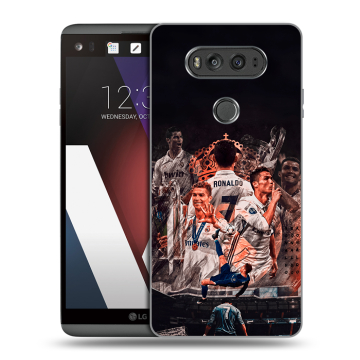 Пластиковый чехол на LG V20 с принтом Реал Роналдо Real Ronaldo Пластиковый чехол на LG V20 с принтом Реал Роналдо Real Ronaldo
