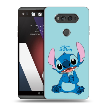 Пластиковый чехол на LG V20 с принтом Лило и Стич Пластиковый чехол на LG V20 с принтом Лило и Стич