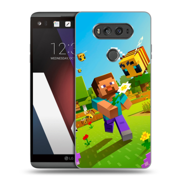 Пластиковый чехол на LG V20 с принтом Майнкрафт Minecraft Пластиковый чехол на LG V20 с принтом Майнкрафт Minecraft