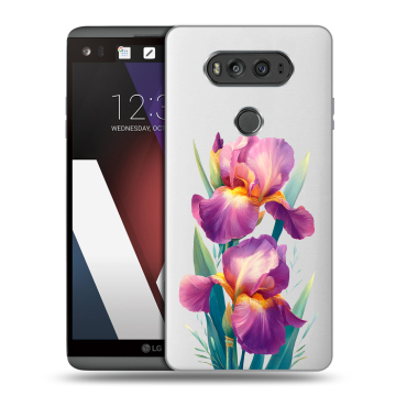 Пластиковый чехол на LG V20 с принтом Цветы орхидеи Пластиковый чехол на LG V20 с принтом Цветы орхидеи