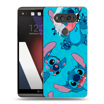 Пластиковый чехол на LG V20 с принтом Лило и Стич Пластиковый чехол на LG V20 с принтом Лило и Стич