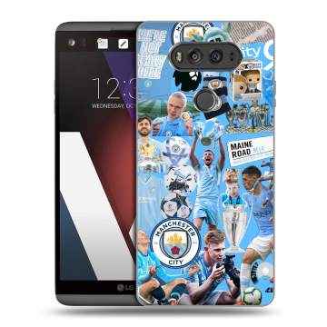Пластиковый чехол на LG V20 с принтом Man City Манчестер Сити Пластиковый чехол на LG V20 с принтом Man City Манчестер Сити