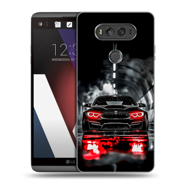 Пластиковый чехол на LG V20 с принтом BMW БМВ Пластиковый чехол на LG V20 с принтом BMW БМВ