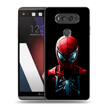Пластиковый чехол на LG V20 с принтом Spiderman Человек паук Пластиковый чехол на LG V20 с принтом Spiderman Человек паук