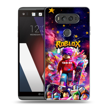 Пластиковый чехол на LG V20 с принтом Roblox Роблокс Пластиковый чехол на LG V20 с принтом Roblox Роблокс