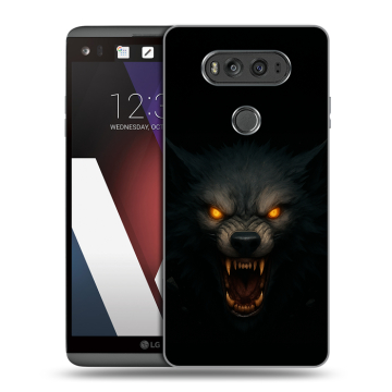 Пластиковый чехол на LG V20 с принтом Волк Пластиковый чехол на LG V20 с принтом Волк