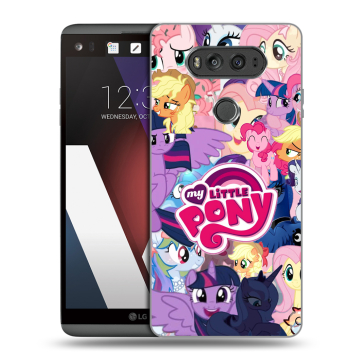 Пластиковый чехол на LG V20 с принтом My little pony Дружба чудо Пластиковый чехол на LG V20 с принтом My little pony Дружба чудо