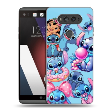 Пластиковый чехол на LG V20 с принтом Лило и Стич Пластиковый чехол на LG V20 с принтом Лило и Стич