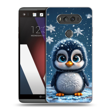 Пластиковый чехол на LG V20 с принтом Новый год Пластиковый чехол на LG V20 с принтом Новый год