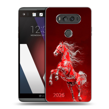 Пластиковый чехол на LG V20 с принтом Новый год Пластиковый чехол на LG V20 с принтом Новый год