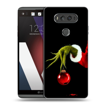 Пластиковый чехол на LG V20 с принтом Новый год Гринч Пластиковый чехол на LG V20 с принтом Новый год Гринч