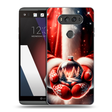 Пластиковый чехол на LG V20 с принтом Новый год Пластиковый чехол на LG V20 с принтом Новый год