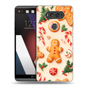 Пластиковый чехол на LG V20 с принтом Новый год Пластиковый чехол на LG V20 с принтом Новый год