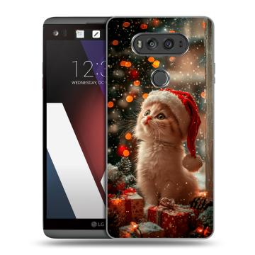 Пластиковый чехол на LG V20 с принтом Новый год Пластиковый чехол на LG V20 с принтом Новый год