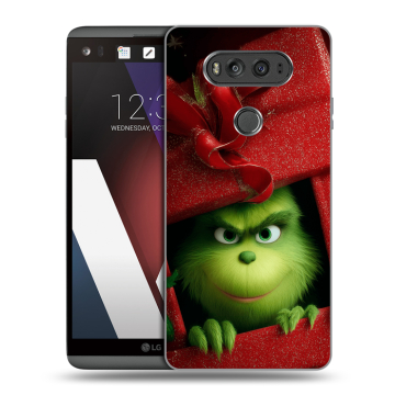 Пластиковый чехол на LG V20 с принтом Новый год Пластиковый чехол на LG V20 с принтом Новый год
