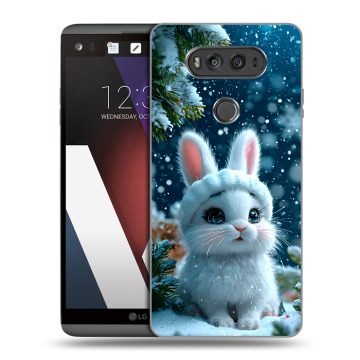 Пластиковый чехол на LG V20 с принтом Новый год Пластиковый чехол на LG V20 с принтом Новый год