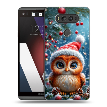 Пластиковый чехол на LG V20 с принтом Новый год Пластиковый чехол на LG V20 с принтом Новый год