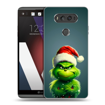 Пластиковый чехол на LG V20 с принтом Новый год Пластиковый чехол на LG V20 с принтом Новый год