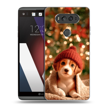 Пластиковый чехол на LG V20 с принтом Новый год Пластиковый чехол на LG V20 с принтом Новый год
