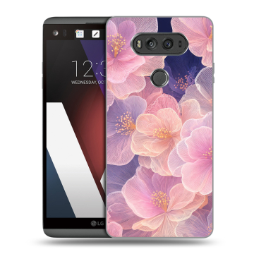 Пластиковый чехол на LG V20 с принтом женский Пластиковый чехол на LG V20 с принтом женский