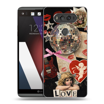 Пластиковый чехол на LG V20 с принтом для девочек Пластиковый чехол на LG V20 с принтом для девочек