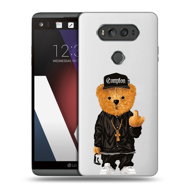 Пластиковый чехол на LG V20 с принтом Мишка Пластиковый чехол на LG V20 с принтом Мишка