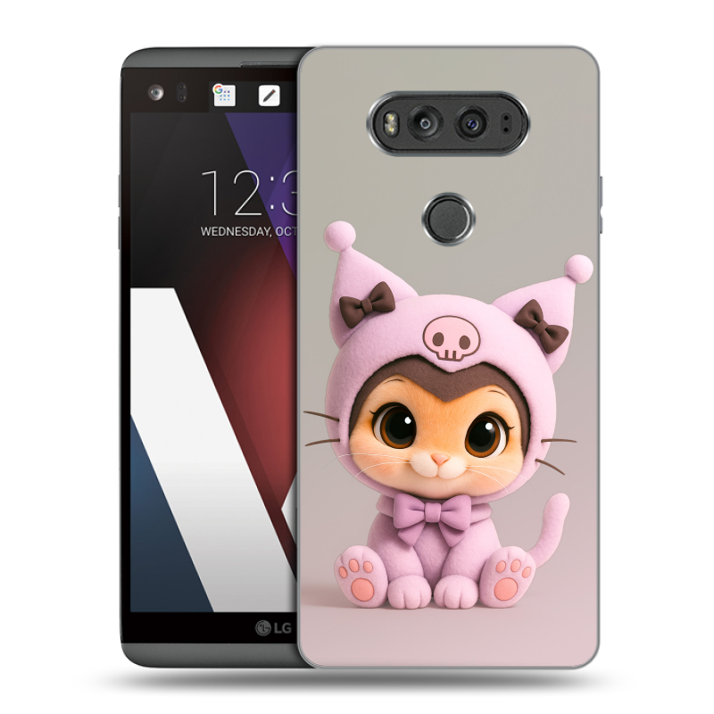 Пластиковый чехол на LG V20 с принтом Куроми Kuromi Пластиковый чехол на LG V20 с принтом Куроми Kuromi