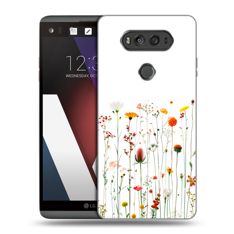 Пластиковый чехол на LG V20 с принтом цветы Пластиковый чехол на LG V20 с принтом цветы