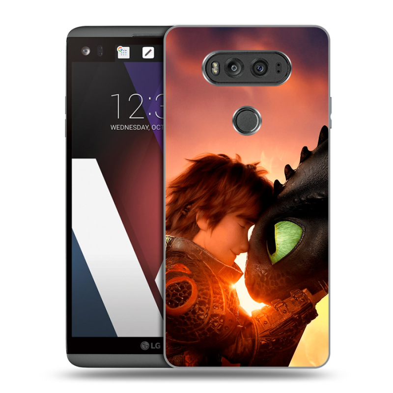 Пластиковый чехол на LG V20 с принтом Как приручить дракона Пластиковый чехол на LG V20 с принтом Как приручить дракона