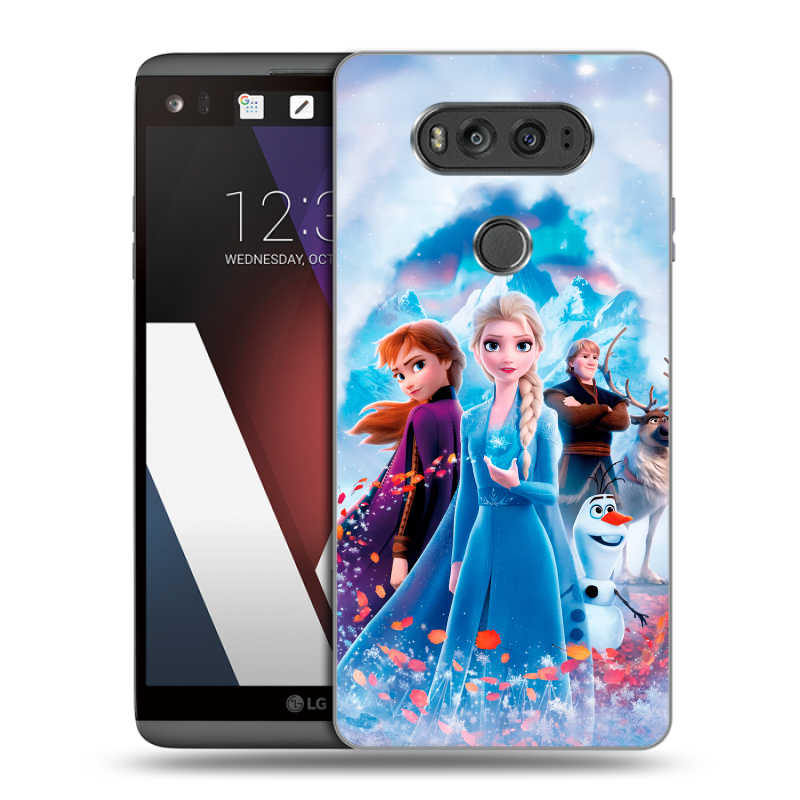 Пластиковый чехол на LG V20 с принтом Холодное сердце Frozen Пластиковый чехол на LG V20 с принтом Холодное сердце Frozen