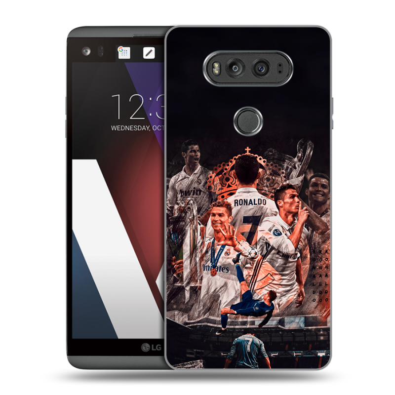 Пластиковый чехол на LG V20 с принтом Реал Роналдо Real Ronaldo Пластиковый чехол на LG V20 с принтом Реал Роналдо Real Ronaldo