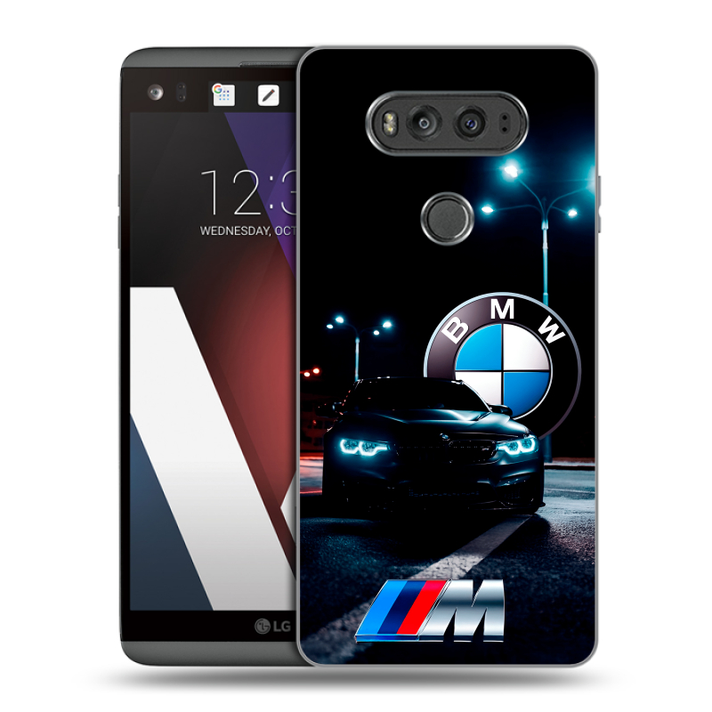 Пластиковый чехол на LG V20 с принтом БМВ BMW Пластиковый чехол на LG V20 с принтом БМВ BMW