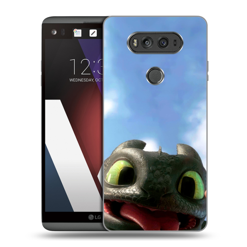 Пластиковый чехол на LG V20 с принтом Как приручить дракона Пластиковый чехол на LG V20 с принтом Как приручить дракона