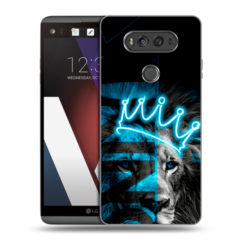 Пластиковый чехол на LG V20 с принтом Король лев Пластиковый чехол на LG V20 с принтом Король лев