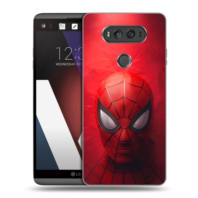Пластиковый чехол на LG V20 с принтом Spiderman Человек паук Пластиковый чехол на LG V20 с принтом Spiderman Человек паук