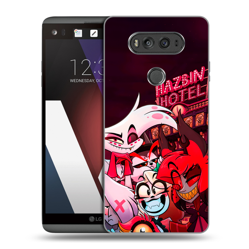 Пластиковый чехол на LG V20 с принтом Hazbin Hotel Отель Хазбин Пластиковый чехол на LG V20 с принтом Hazbin Hotel Отель Хазбин