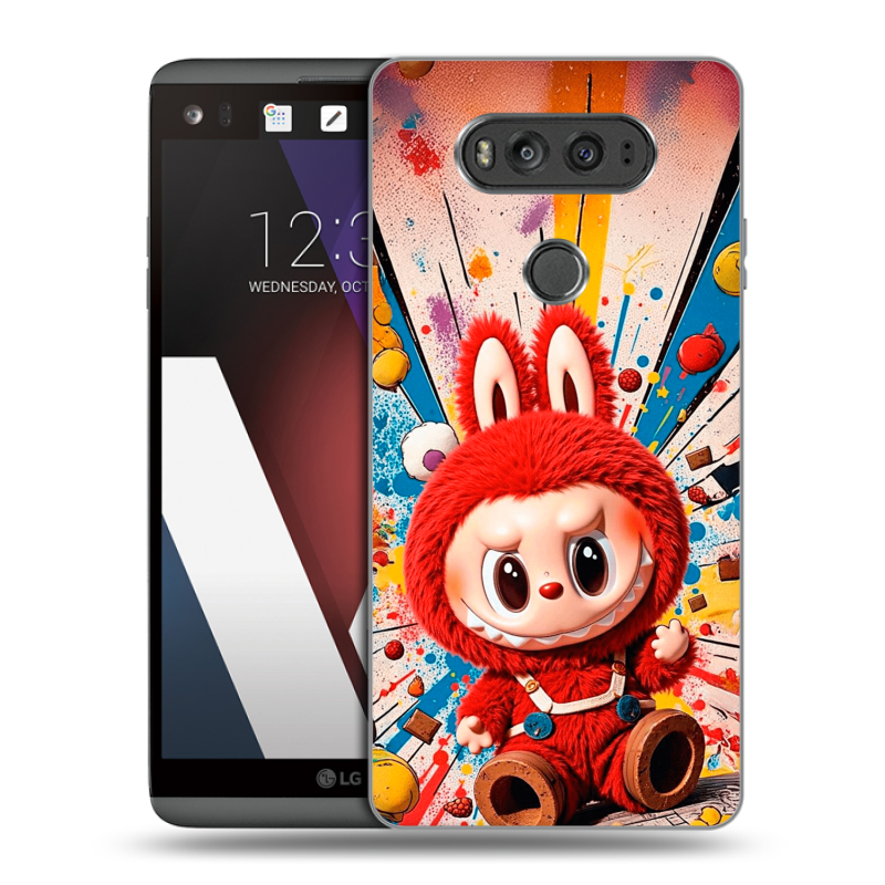 Пластиковый чехол на LG V20 с принтом Labubu Лабубу Пластиковый чехол на LG V20 с принтом Labubu Лабубу