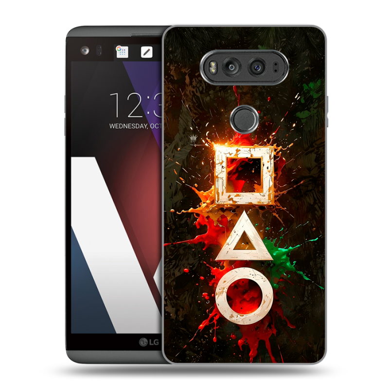 Пластиковый чехол на LG V20 с принтом Squid Game Игра кальмара Пластиковый чехол на LG V20 с принтом Squid Game Игра кальмара