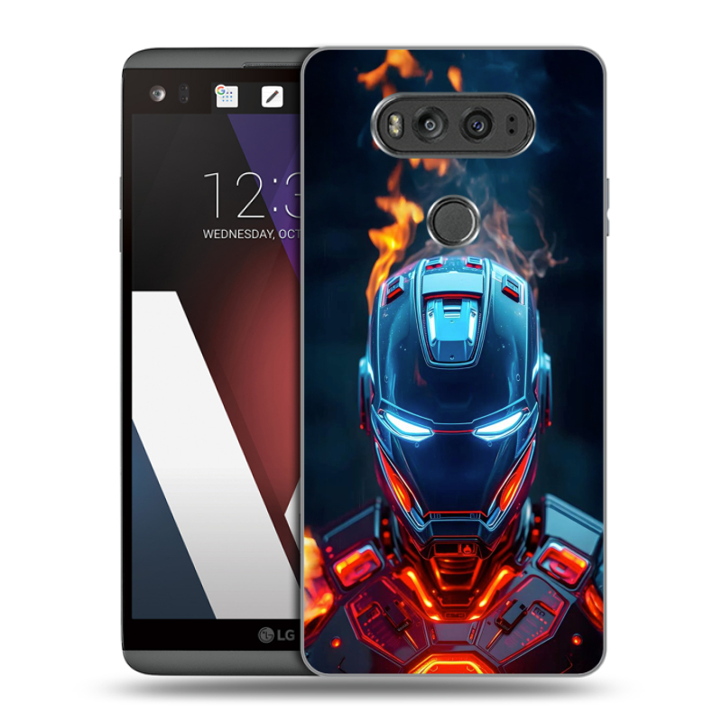 Пластиковый чехол на LG V20 с принтом IronMan Железный человек Пластиковый чехол на LG V20 с принтом IronMan Железный человек