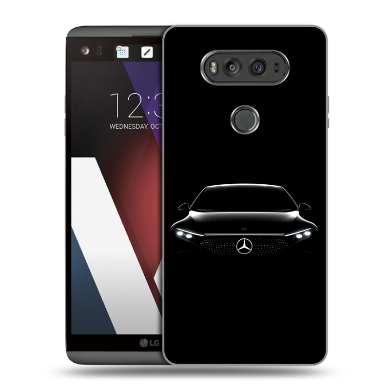Пластиковый чехол на LG V20 с принтом Mercedes Мерседес Пластиковый чехол на LG V20 с принтом Mercedes Мерседес