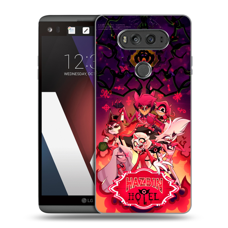Пластиковый чехол на LG V20 с принтом Hazbin Hotel Отель Хазбин Пластиковый чехол на LG V20 с принтом Hazbin Hotel Отель Хазбин
